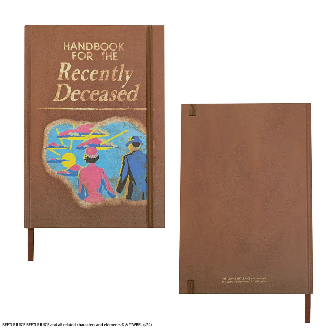 Hardcover Notebook Recently Deceased - Beetlejuice
