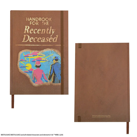 Hardcover Notebook Recently Deceased - Beetlejuice