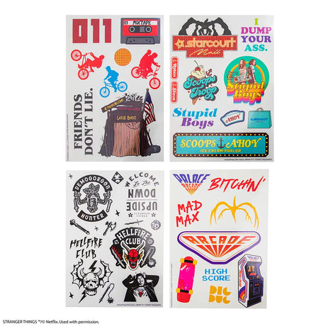 Temporary tattoos Hawkins - Stranger Things