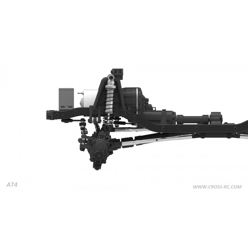 Crawling kit - AT4 EMO 1/10 RTR Kit (blue / white)