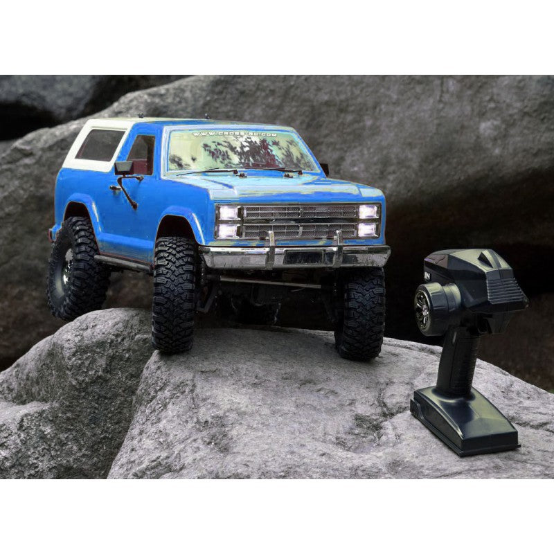 Crawling kit - AT4 EMO 1/10 RTR Kit (blue / white)