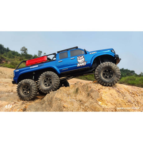Crawling kit - AT6 EMO 6x6 1/10 RTR Kit (blue)