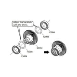 40T Axle cone (32102) GC-4, HC-4, HC-6