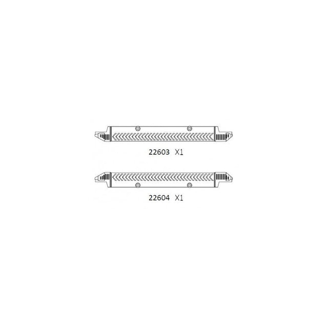 PG4 part : foot rest electroplate