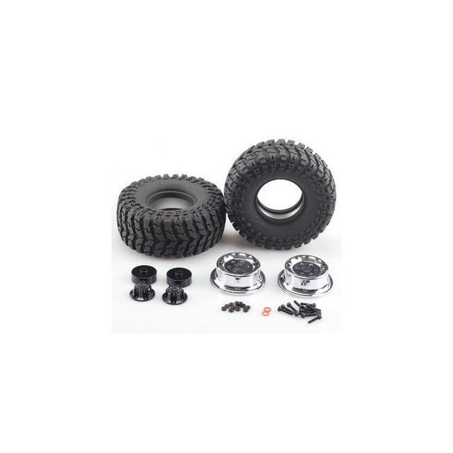 2.2' Tyre assembly(Fat Man)/Electroplate