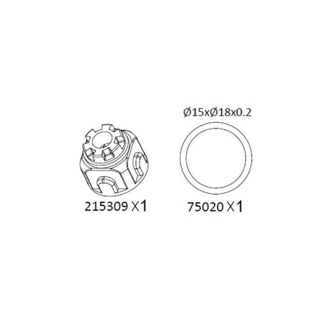 AT4 Differential case housing