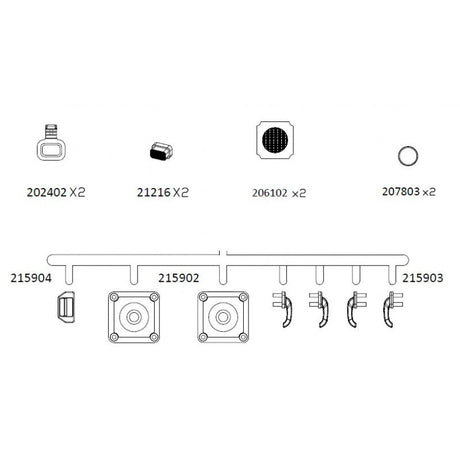 JT4 lamp cup accessories