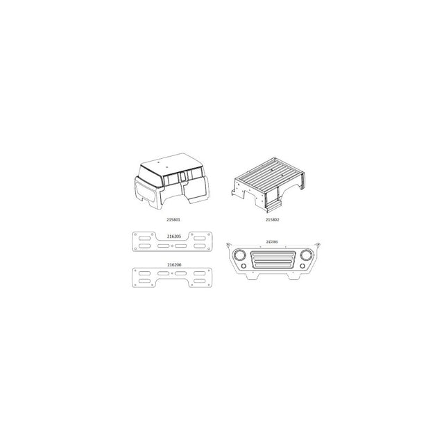 JT4 Vehicle Shell Kit
