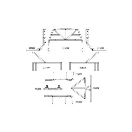 XT4 pipe rack kit