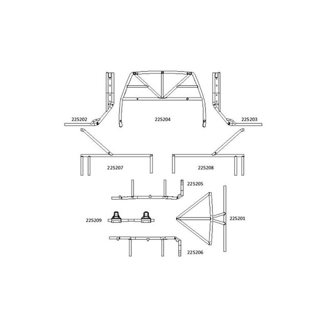 XT4 pipe rack kit