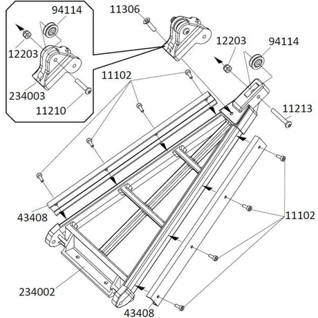 EMOX3 : mechanical boom