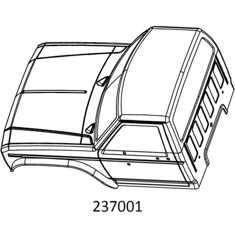 EMOX3 : transparent car shell kit