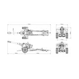 D20 152mm Howitzer 1/12