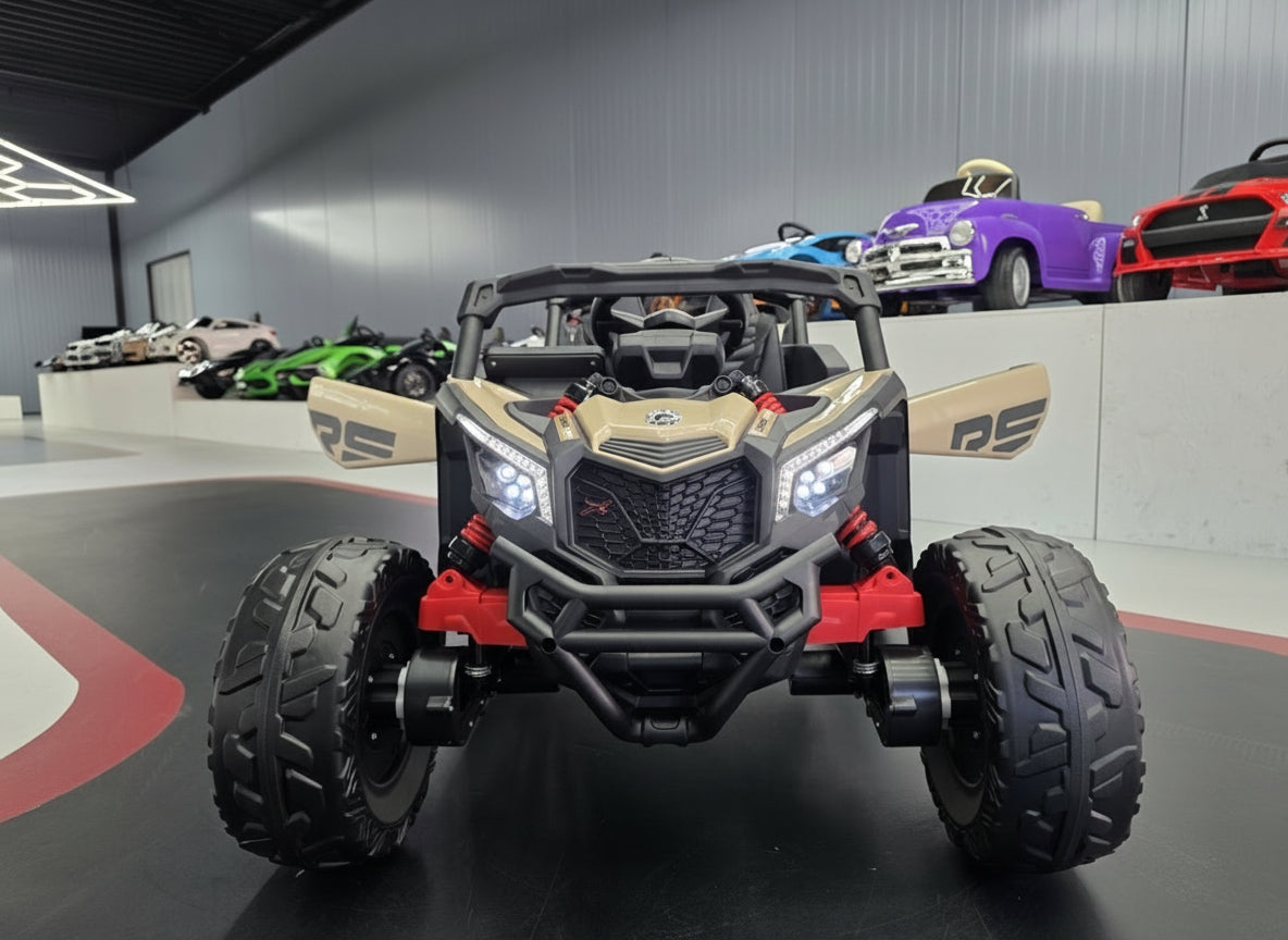 Can-Am Maverick 12V barnbuggy – kaki