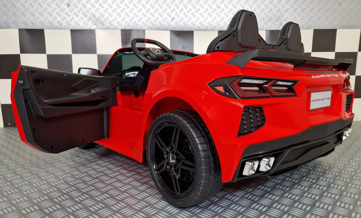 Chevrolet Corvette C8 12V elbil för barn – 2 personer