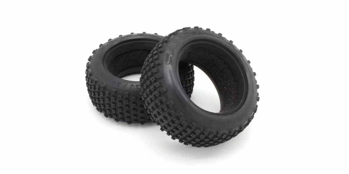 Kyosho Turbo Optima Front Soft Tires 50x83x30mm  (2) - Block type