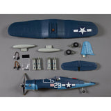 750mm F4U Corsair Warbird PNP kit - Yellow