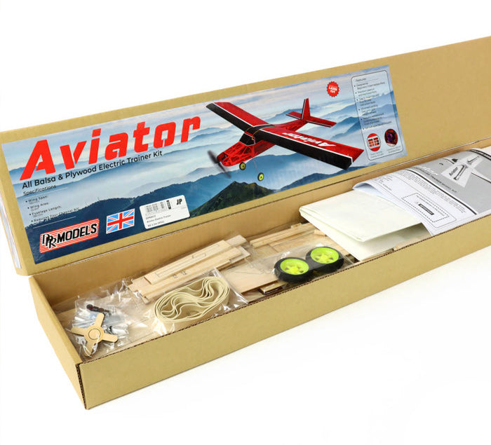Aviator R/C EP Trainer 120cm Balsa Kit