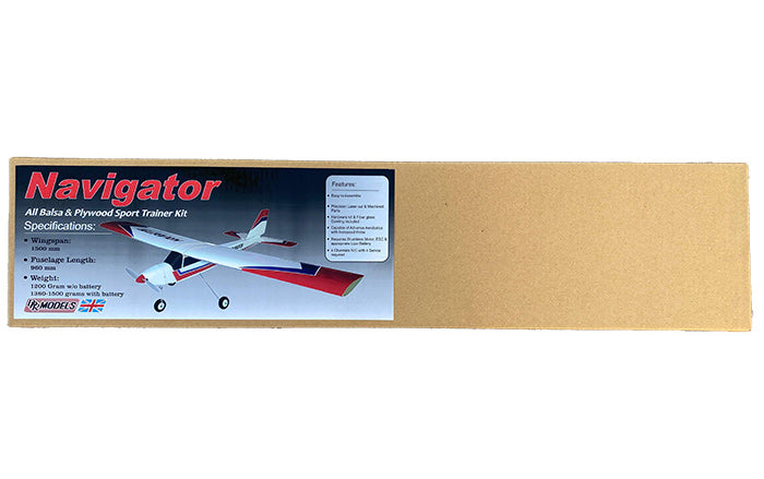 Navigator R/C EP Trainer 150cm Balsa Kit