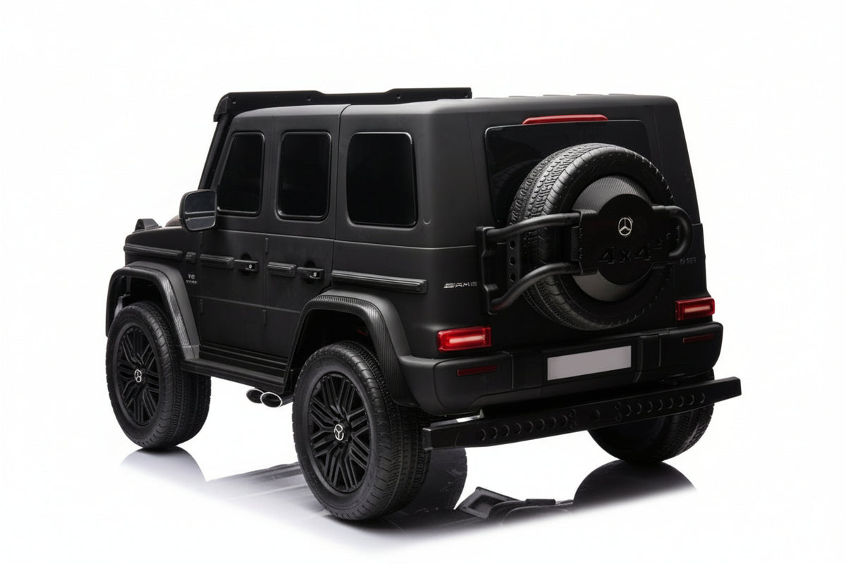 Mercedes-Benz G63 AMG 24V elbil til børn – 2 personer, mat sort
