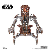 UGEARS Star Wars Droideka – 3D træbyggesæt med transformation (180 dele)