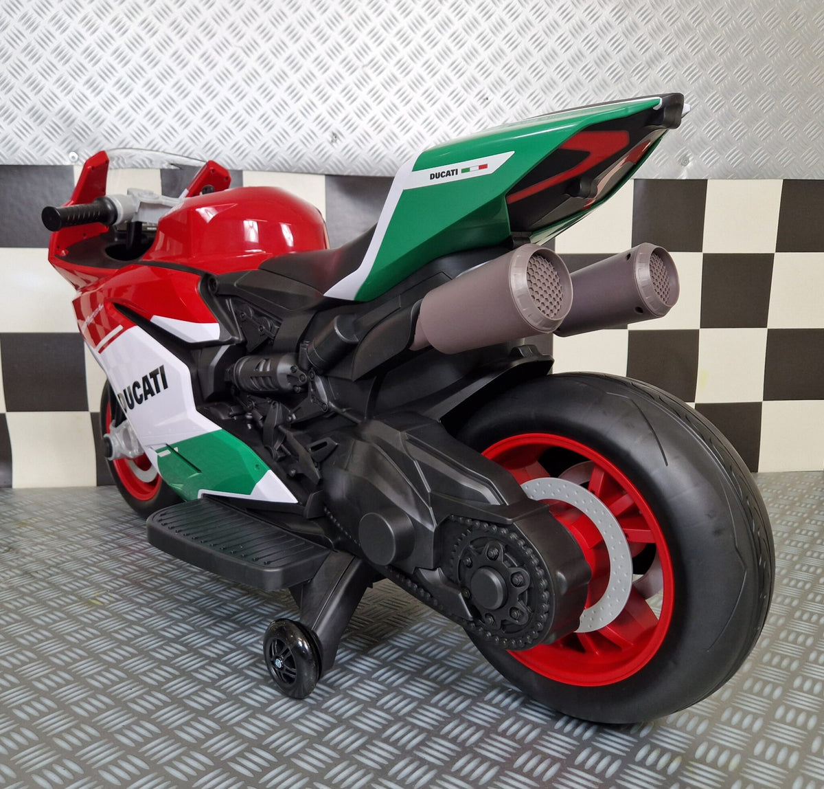 Ducati Panigale elmotorcykel för barn