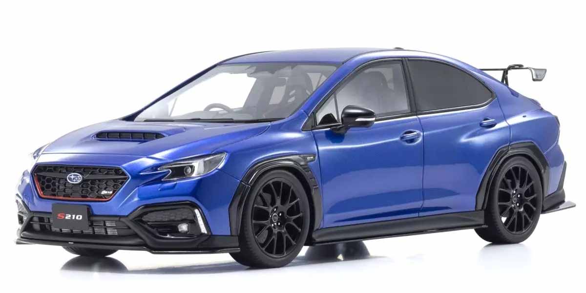 Kyosho 1:18 Resin Samurai Collection Subaru S210 Blue