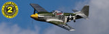 P-51D Mustang 1.0M BNF Basic with AS3X and SAFE Select