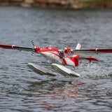 DHC-6 Twin Otter 1.4m BNF Basic with AS3X+ and SAFE Select with Floats