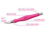 Knife K26 Pink Fitgrip