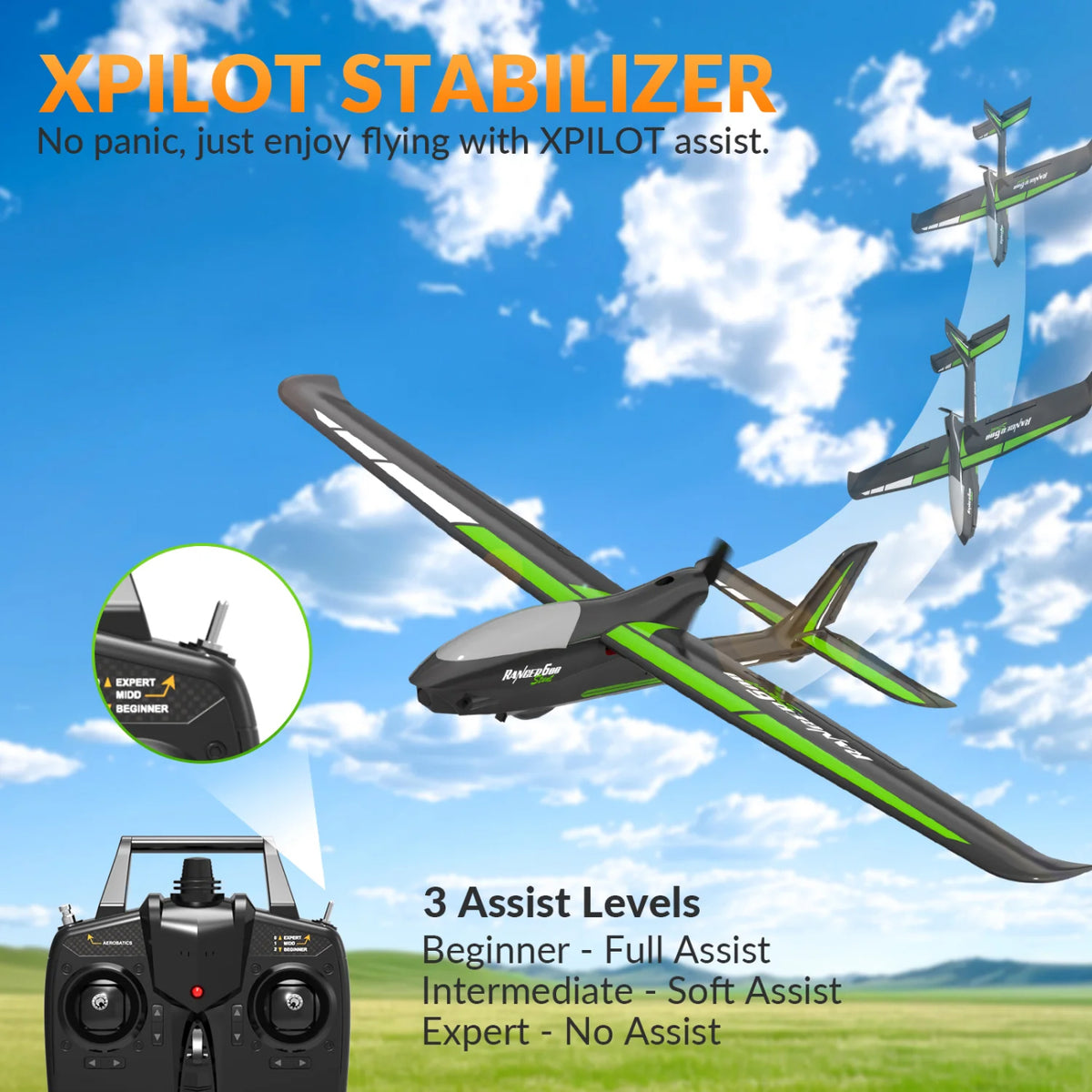Ranger 600 4CH Gyro 600mm RTF