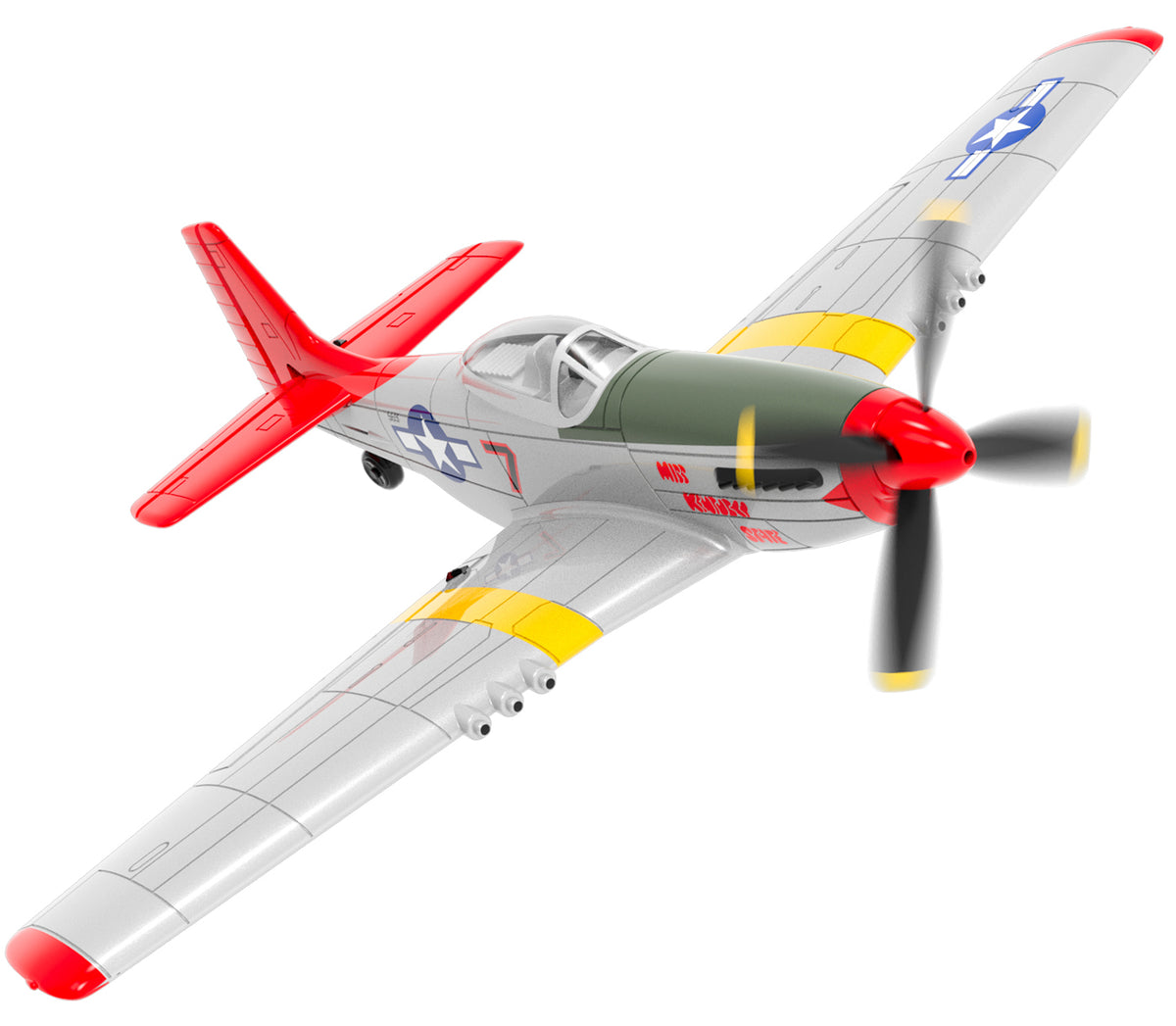 P51D Mustang 4CH Gyro 400mm RTF