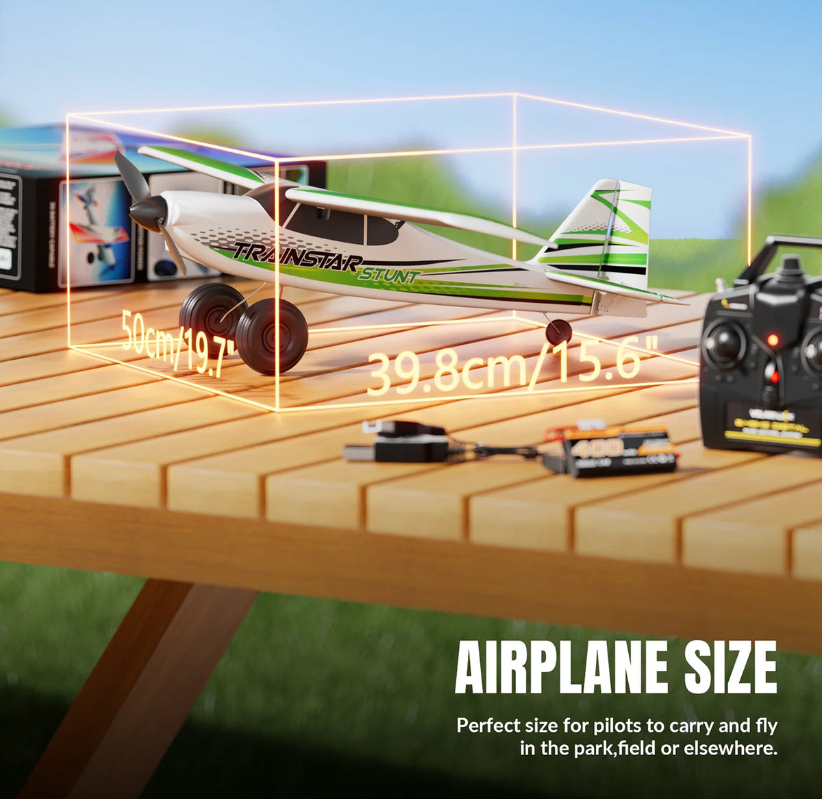 Trainstar Stunt Gyro Brushless 500mm RTF