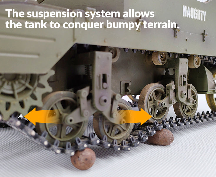 M5A1 Stuart RC Tank 1/16