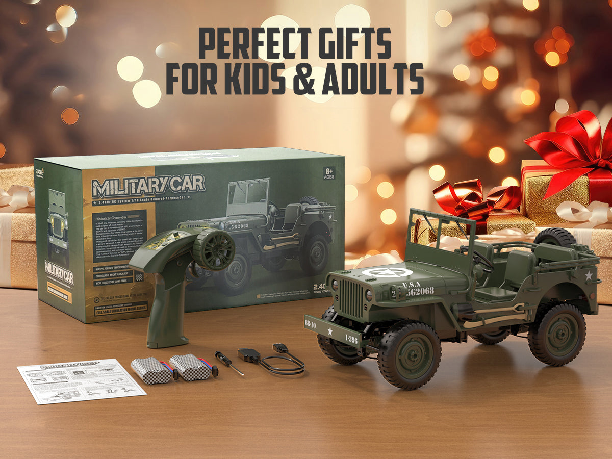 RC Crawler 1/10 4WD 1941 Willys MB