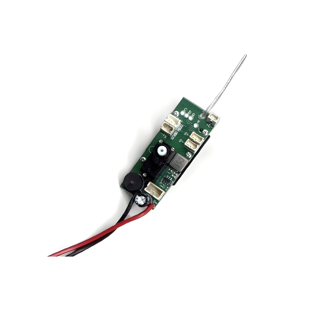 Receiver 4CH w. Gyro &amp; Servos F16 BL 400mm