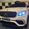 Mercedes-Benz GLC 63 AMG 12V elbil för barn – vit