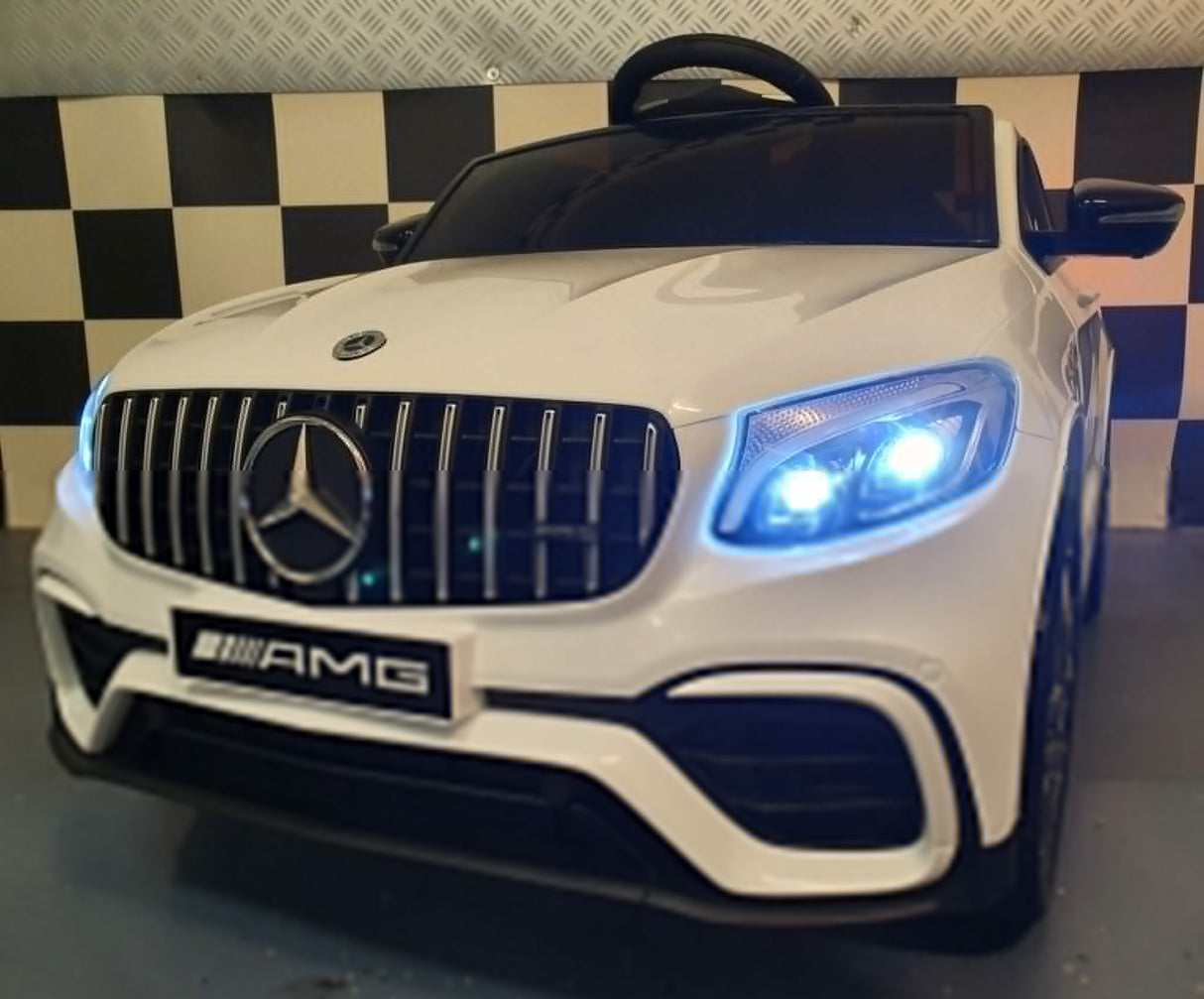 Elektrisk bilbatteri Mercedes GLC 63 AMG 12 Volt hvid