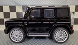 Elektrisk børnebil Mercedes G500 metallic sort