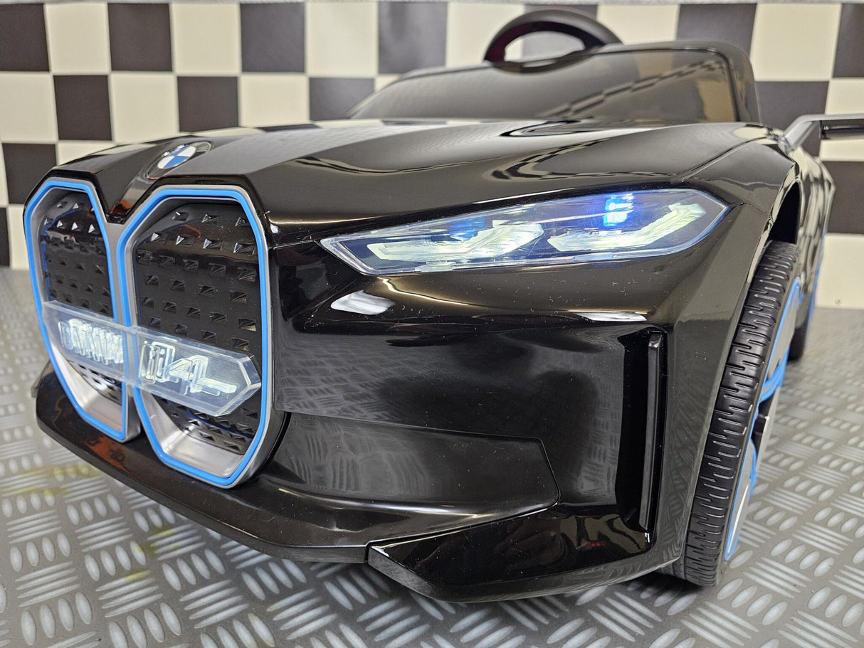 Elektrisk børnebil BMW i4 12 volt sort