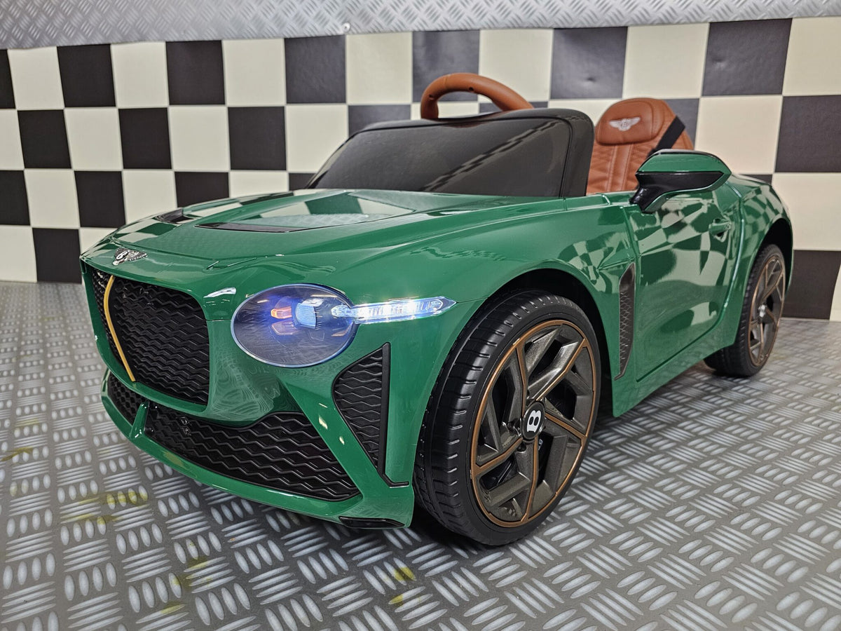 Bentley Bacalar 12V elbil för barn – 1 person, vit