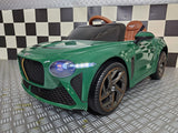 Bentley Bacalar 12V elbil för barn – 1 person, vit
