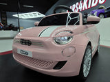 Fiat 500 elektrisk børnebil 12V pink