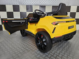 Lamborghini Urus 12V elbil för barn – gul