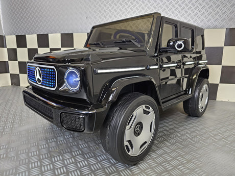Børnebil Mercedes EQG sort 12 volt