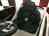 Mercedes-Benz GLC 63 AMG 12V elbil för barn – 1 person, metallic svart
