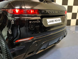 Range Rover Evoque 4x4 12V elbil til børn – 1 person, sort