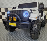 Gravity børnejeep 12V – 2 personer, hvid