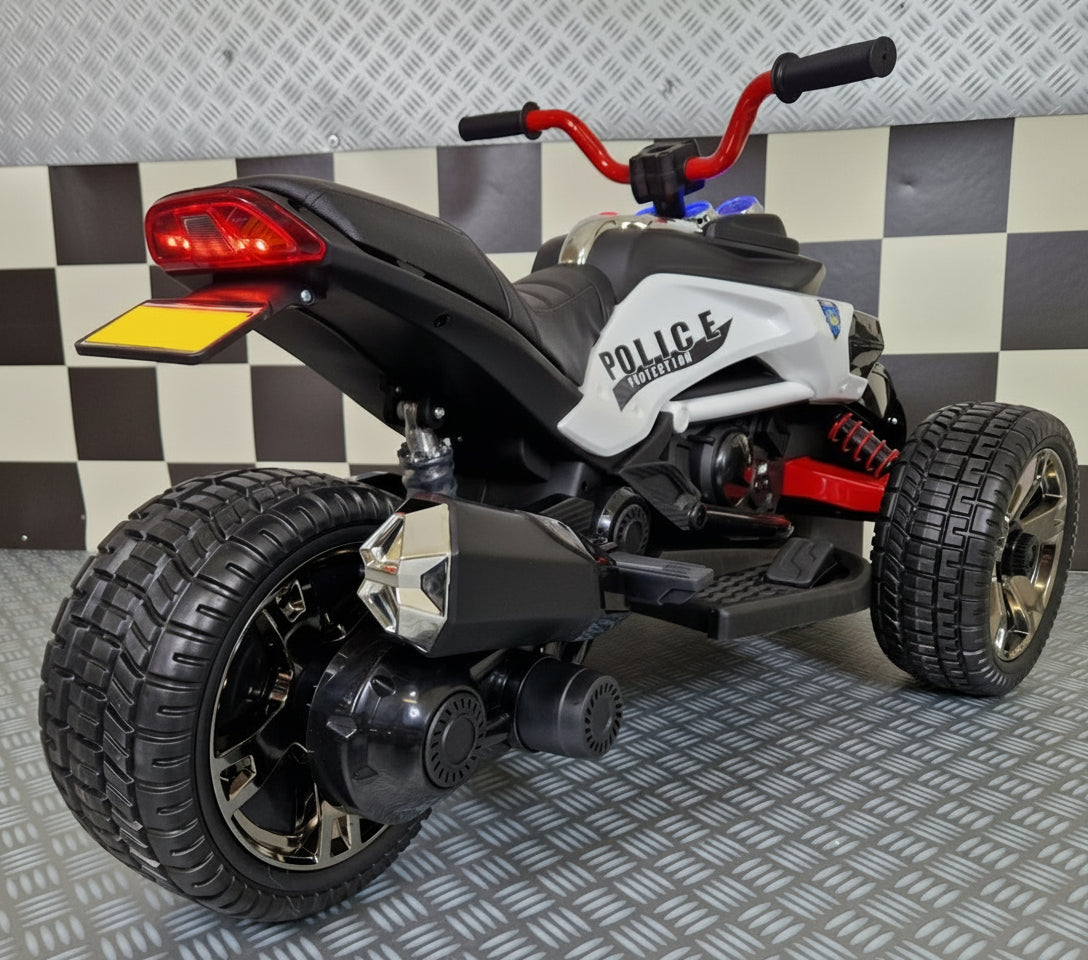 Spyder elmotorcykel 12V för barn
