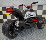 Spyder elmotorcykel 12V för barn